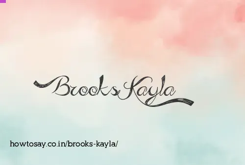 Brooks Kayla