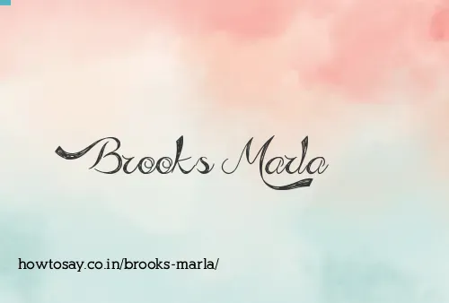 Brooks Marla