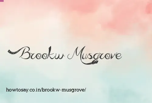 Brookw Musgrove