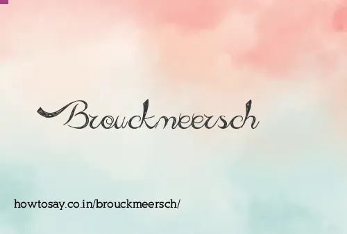Brouckmeersch