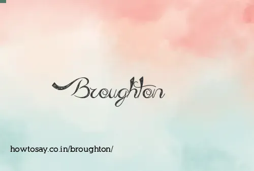 Broughton