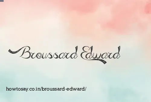 Broussard Edward