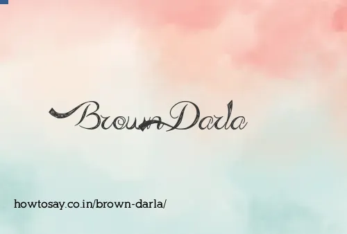 Brown Darla