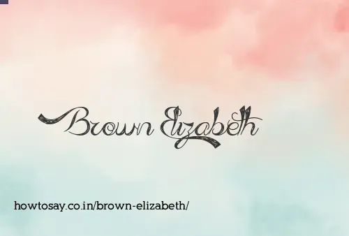 Brown Elizabeth