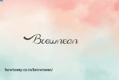 Brownean