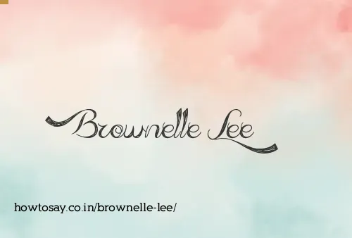 Brownelle Lee