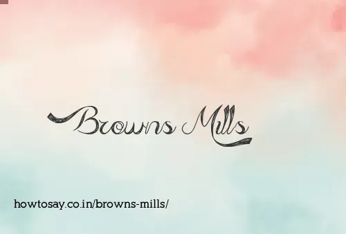 Browns Mills