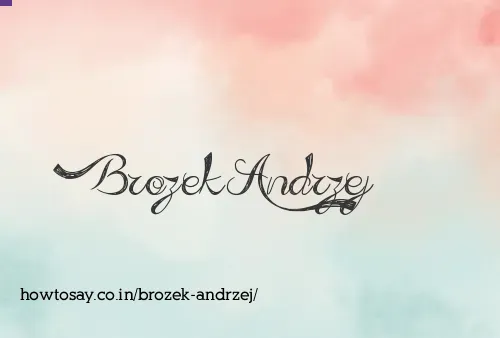 Brozek Andrzej