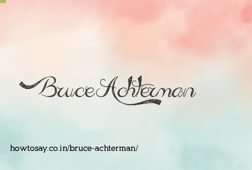 Bruce Achterman