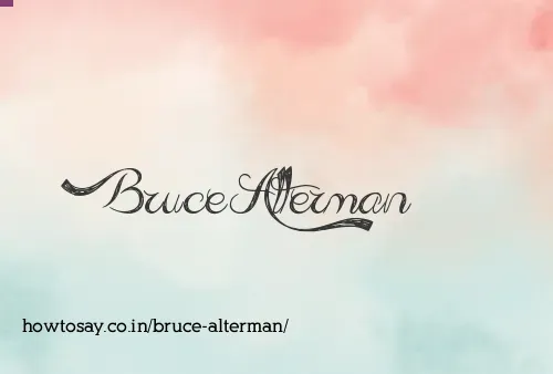 Bruce Alterman