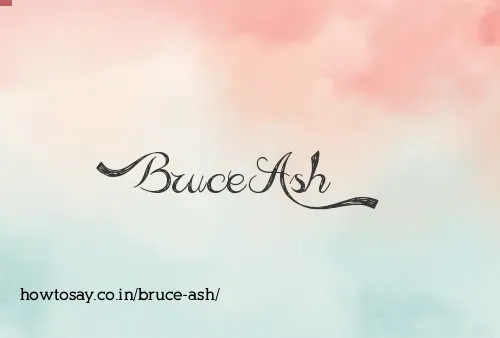 Bruce Ash