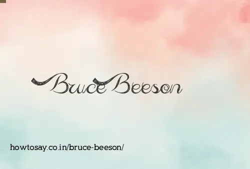 Bruce Beeson