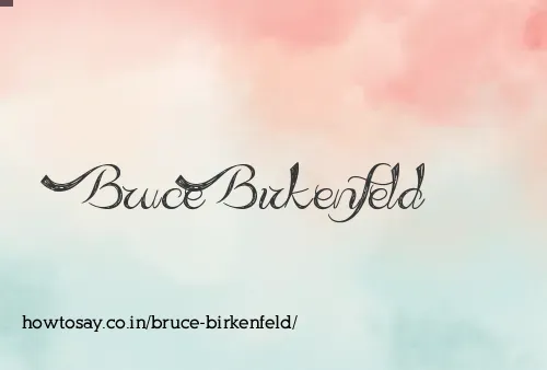 Bruce Birkenfeld