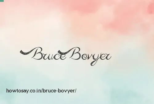 Bruce Bovyer