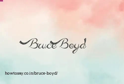 Bruce Boyd