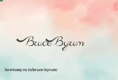 Bruce Byrum