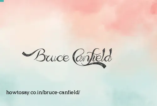 Bruce Canfield