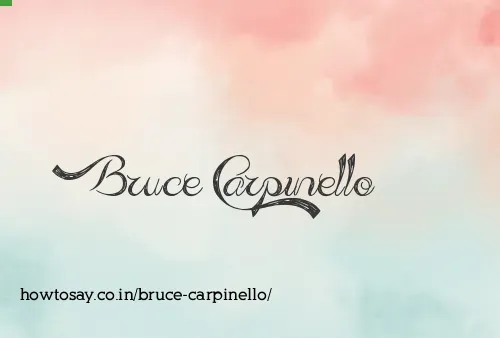 Bruce Carpinello