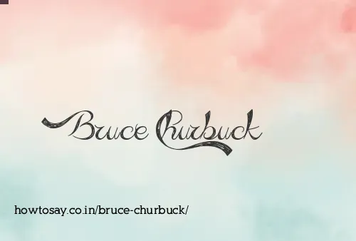 Bruce Churbuck