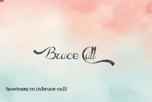 Bruce Cull