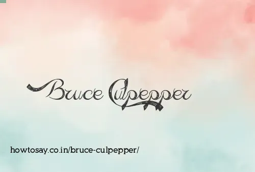 Bruce Culpepper