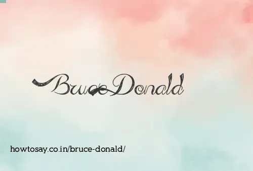 Bruce Donald