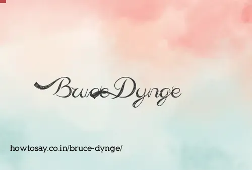 Bruce Dynge