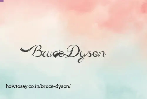 Bruce Dyson