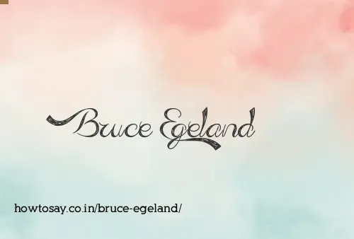 Bruce Egeland