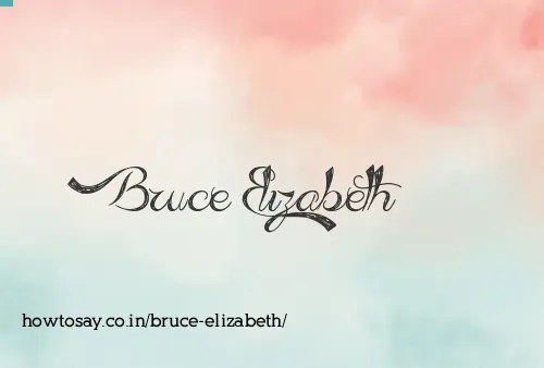 Bruce Elizabeth