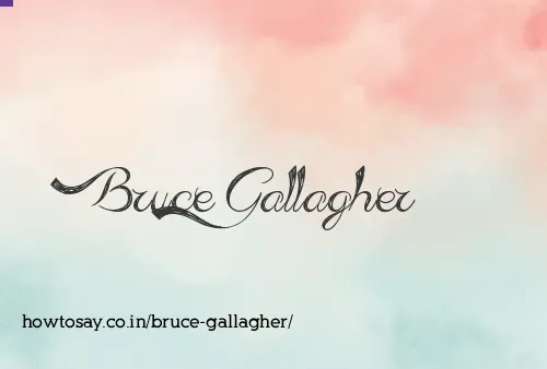 Bruce Gallagher