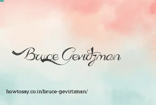 Bruce Gevirtzman