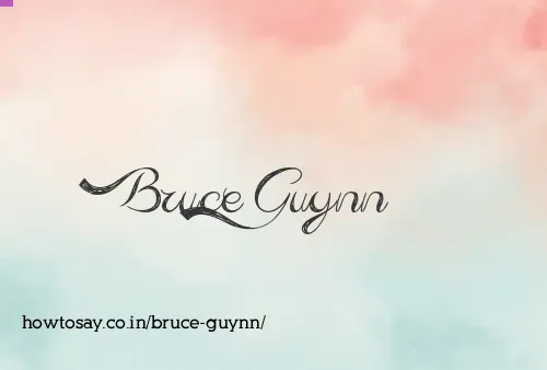 Bruce Guynn