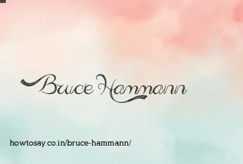 Bruce Hammann