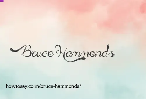Bruce Hammonds