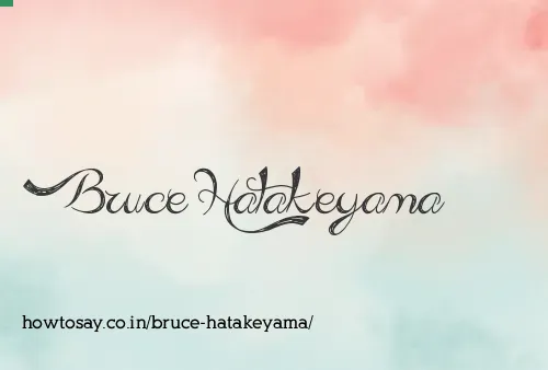 Bruce Hatakeyama