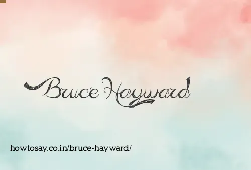Bruce Hayward