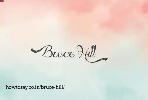 Bruce Hill