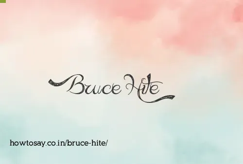 Bruce Hite