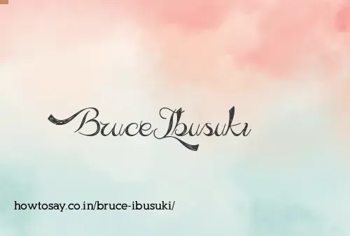 Bruce Ibusuki