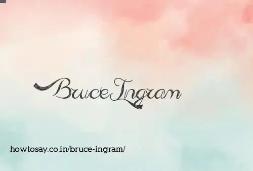 Bruce Ingram