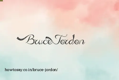 Bruce Jordon