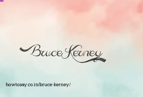 Bruce Kerney