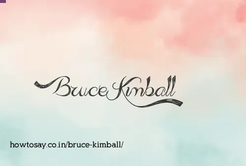 Bruce Kimball