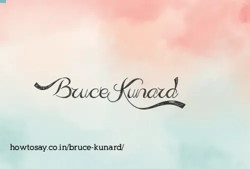 Bruce Kunard