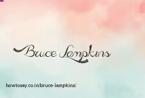 Bruce Lampkins