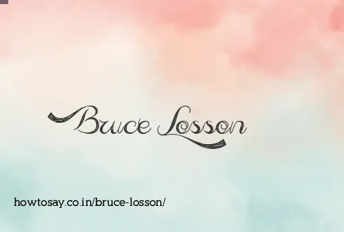 Bruce Losson