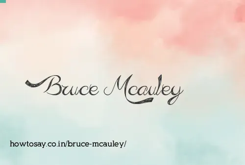 Bruce Mcauley