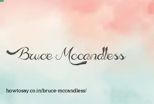 Bruce Mccandless