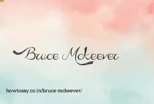 Bruce Mckeever